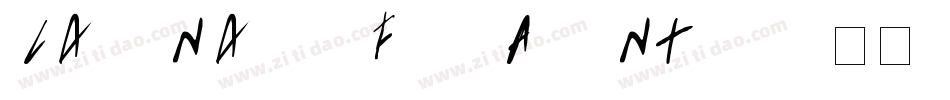Lady Nature Font by 7NTypes字体转换